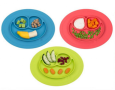 矽（guī）膠笑臉（liǎn）餐盤