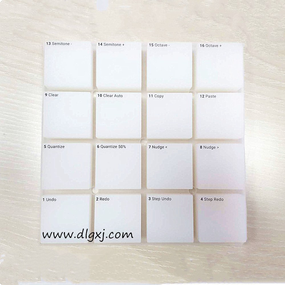 矽膠按鍵定（dìng）製-大型儀器設備矽膠按鍵