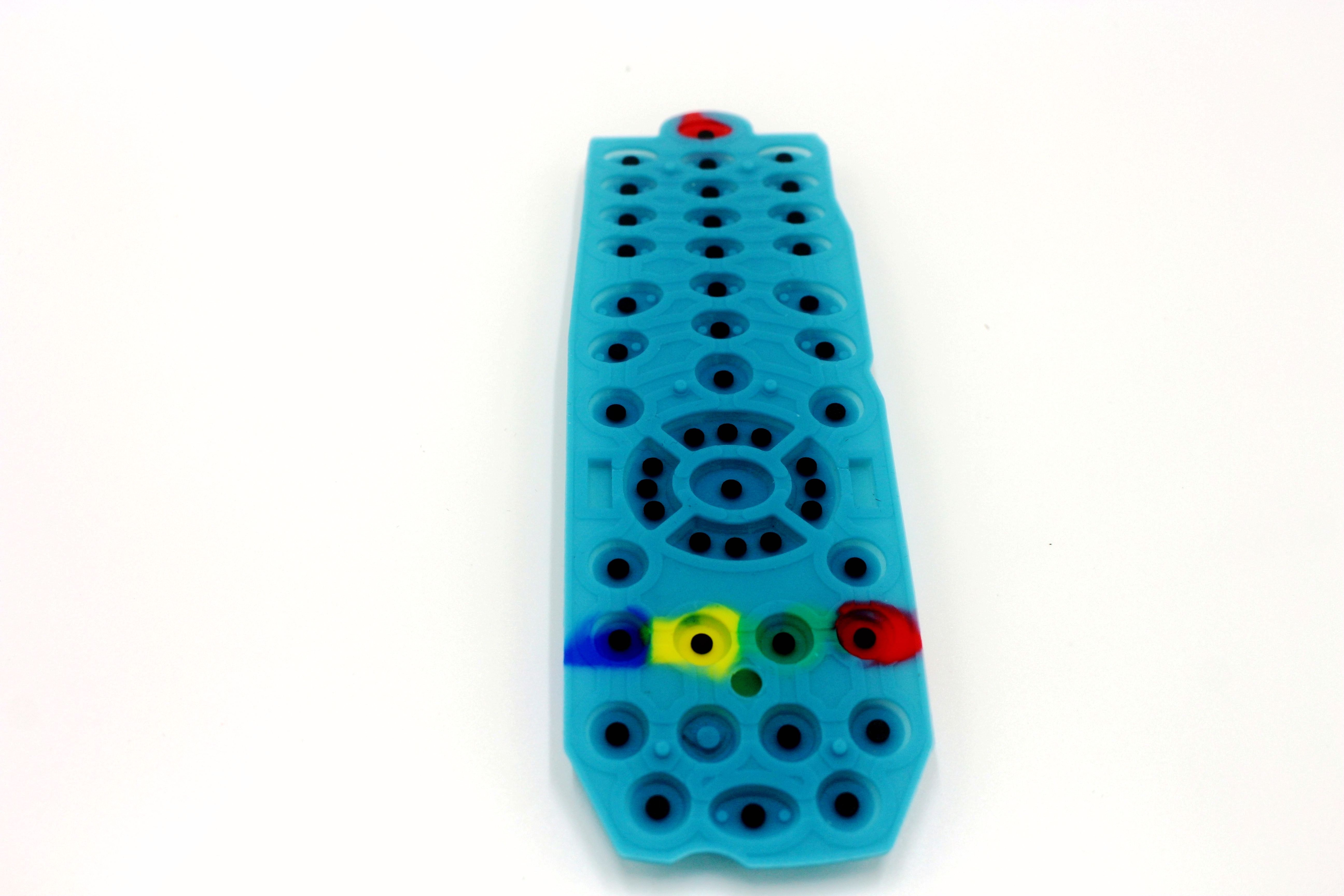 <font color='#0000FF'>多色K成型按鍵/絲印矽膠按鍵/導（dǎo）電黑粒按（àn）鍵（jiàn）</font>